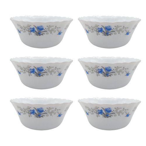 کاسه پارس اپال طرح رمانتیک کد ABG1200 بسته 6 عددی