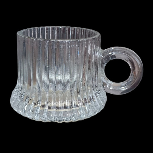 فنجان بلور کاوه مدل سانتورینی بسته 6 عددی