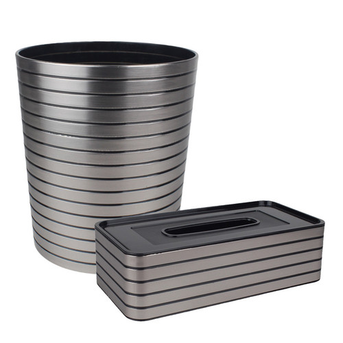 ست سطل و جای دستمال کاغذی کد 990003