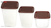 ظرف نگهدارنده همارا مدل Square - بسته 3 عددی