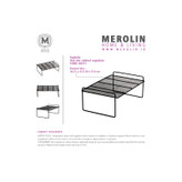 شلف داخل کابینت مرولین مدل یک طبقه طاقچه کد 40311