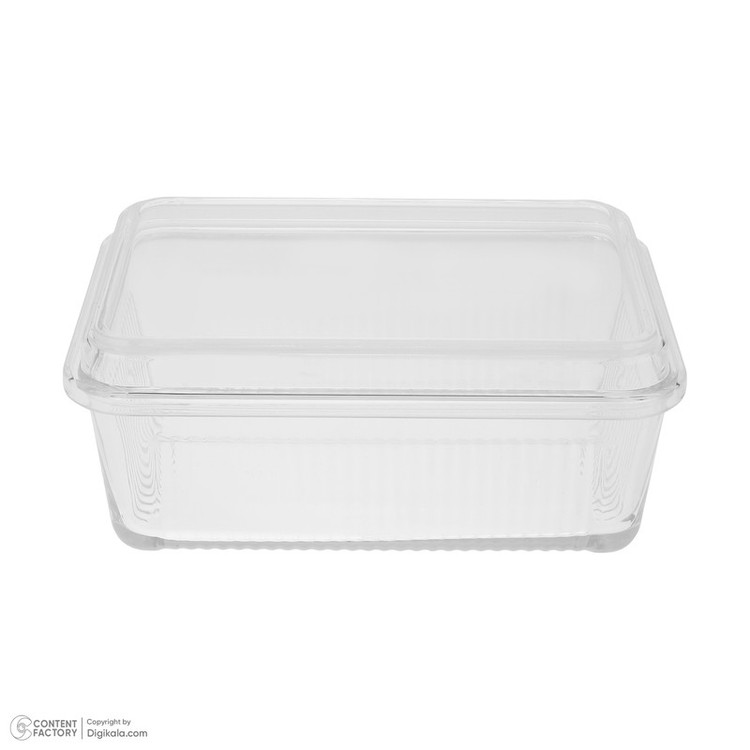 ظرف سرو بیسکوییت لیمون مدل درب آکرولیک کد DH2260