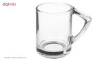 لیوان شیشه اصفهان مدل نیلوفر کد 440 بسته 6 عددی