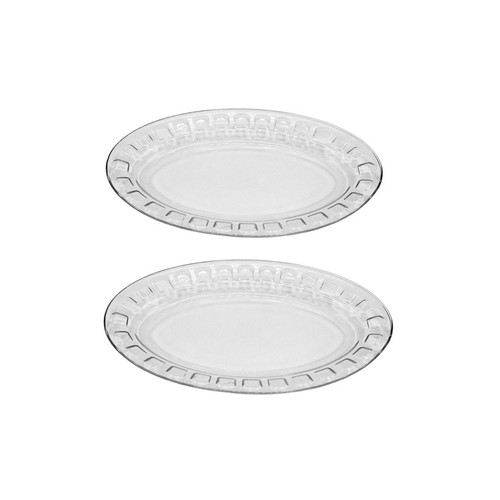 دیس شیشه و بلور اصفهان مدل گلایل 551 بسته 2 عددی
