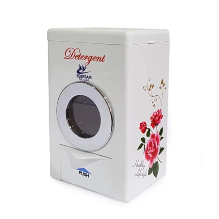 جا پودری ( ظرف پودر ماشین لباسشویی ) طرح ماشین لباسشویی مخزن دار ابرسام EBERSAM DETERGENT DISPENSER MRJ-245R