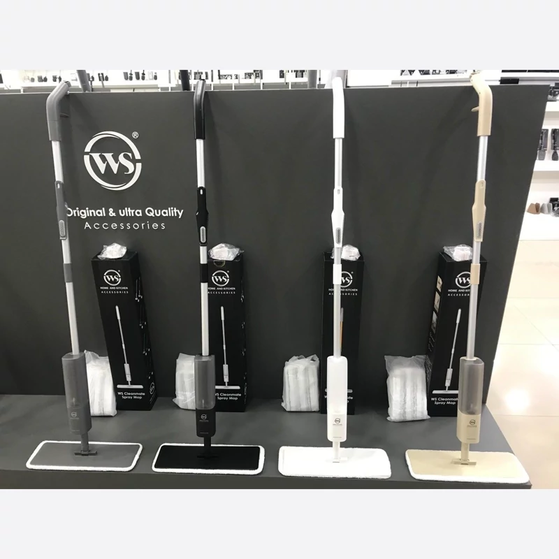 تی زمین شوی اسپری دار دبلیو اس WS Cleanmate D5 + دو پد یدک