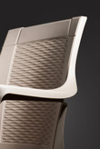 صندلی دالتون حصیری دسته دار کد 203 پولاد